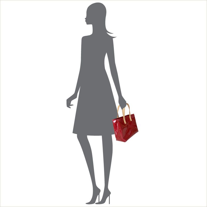 LOUIS VUITTON ルイヴィトン ヴェルニ ハンドバッグ リードPM レッド