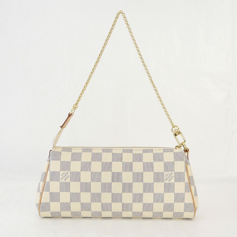 ルイヴィトン ダミエ　アズールホワイト白ニつ折りLOUIS VUITTON ルイヴィトンアズール ポルトフォイユサラ 14137 白 ユニセックス 長