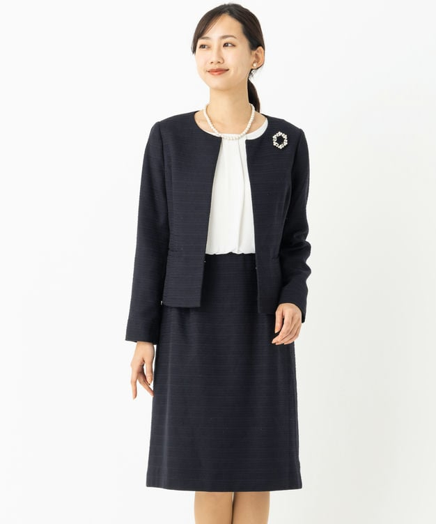 NATURAL BEAUTY BASIC 【スーツ2点set】ナチュラルビューティ