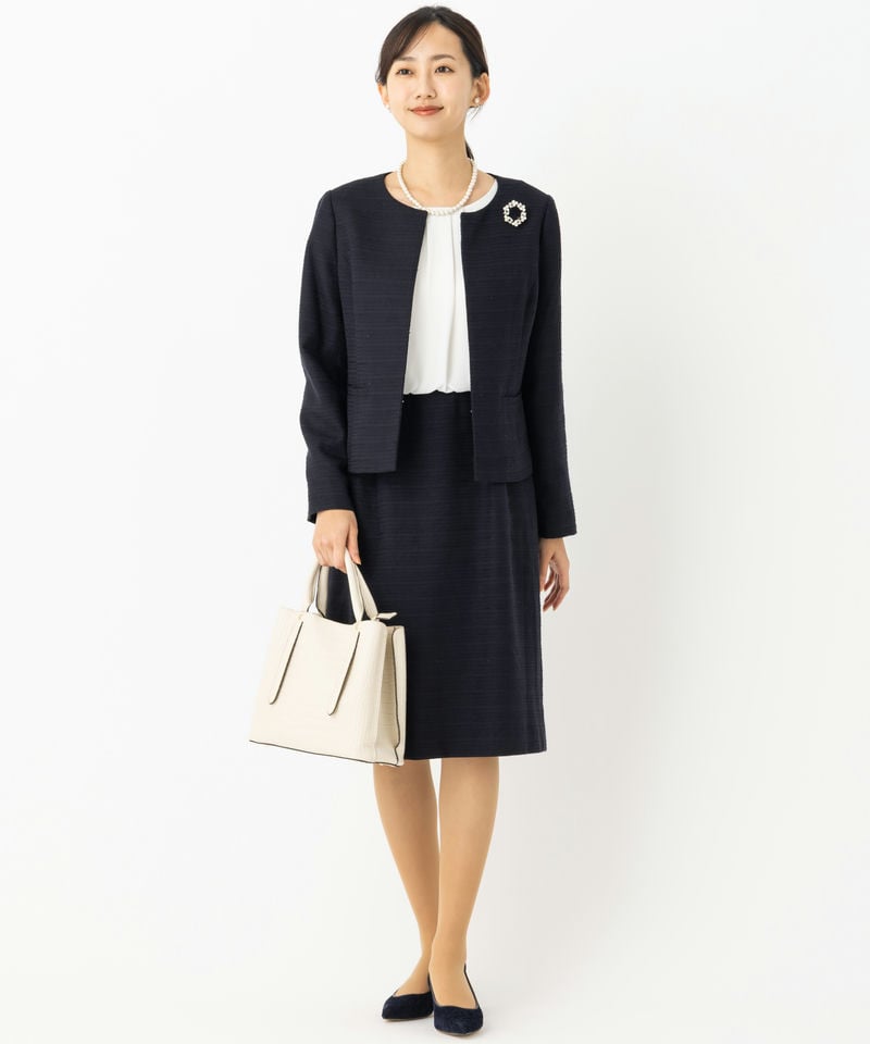 NATURAL BEAUTY BASIC 【スーツ2点set】ナチュラルビューティ