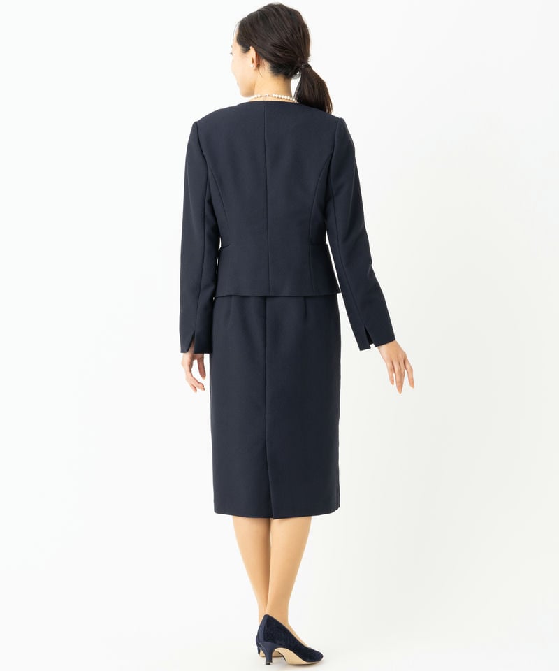 美品　B:MING by BEAMS レディーススーツ　セットアップ　ネイビーS B:MING by BEAMS 【スーツ2点set】ビーミングバイビームス ジャケット+