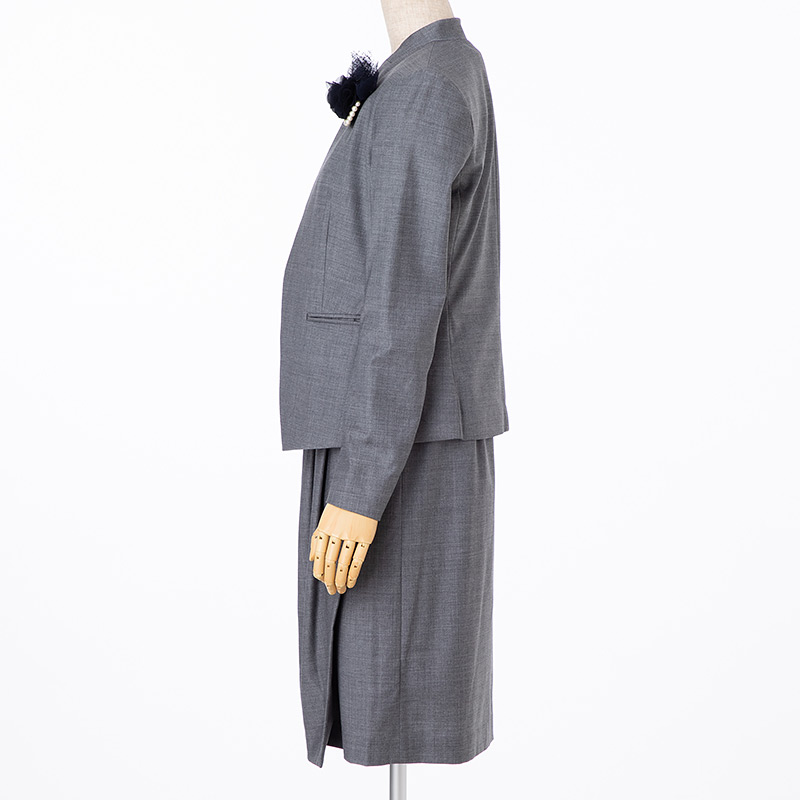 Theory Luxe 【プレミアムスーツ2点SET】セオリーリュクス グレー系