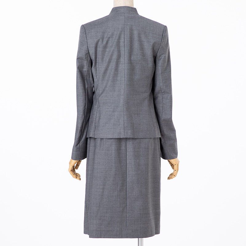 セオリーリュクス スカートスーツ　グレー Theory Luxe 【プレミアムスーツ2点SET】セオリーリュクス グレー系