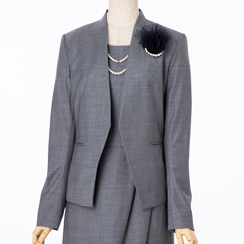 Theory Luxe 【プレミアムスーツ2点SET】セオリーリュクス グレー系