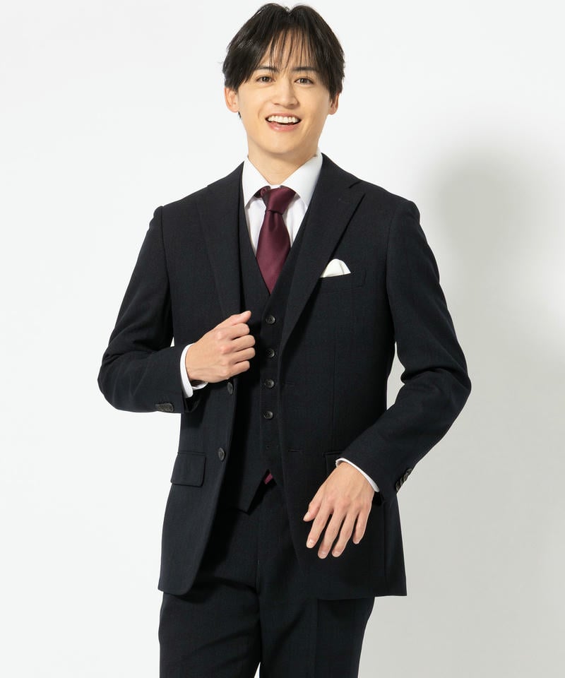 メンズスーツ3ピース/顔合わせ・食事会のレンタルアイテム | 結婚式