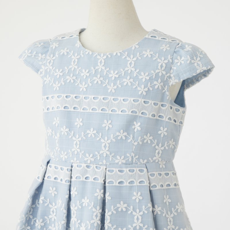 ELLE EN NOIR 【キッズスーツ3点SET】エルアンノワール サックスブルー