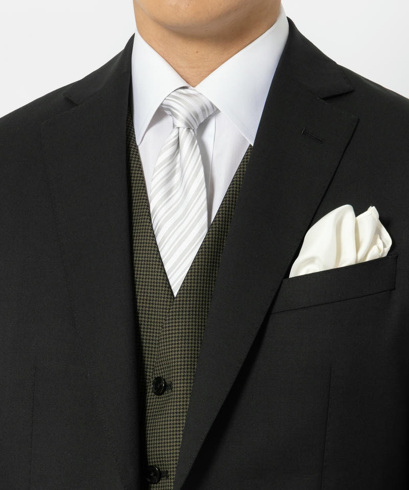 ORIHICA オリヒカ 【7点セット】千鳥柄リバーシブルベスト×ウール