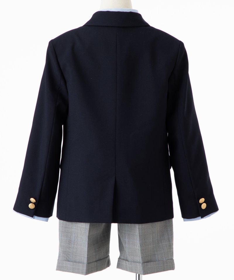 green label relaxing 【キッズスーツ5点SET】ソリッドジャケット