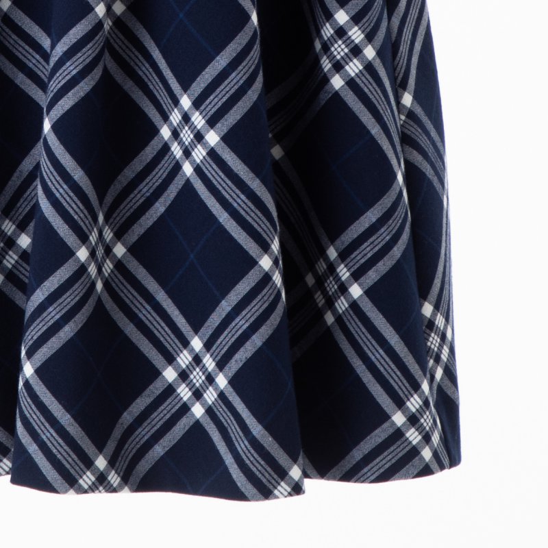 BeBe 【キッズスーツ2点SET】べべ ジャケット+チェックワンピース