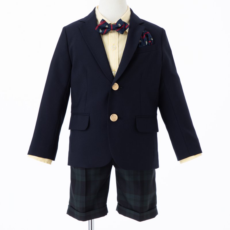 グリーンレーベルリラクシング フォーマル スーツ フルセット 男の子 110 green label relaxing 【キッズスーツ5点SET】グリーンレーベル