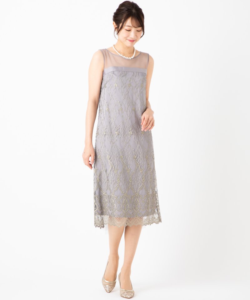 GRACE CONTINENTAL グレースコンチネンタル バックチュールレース