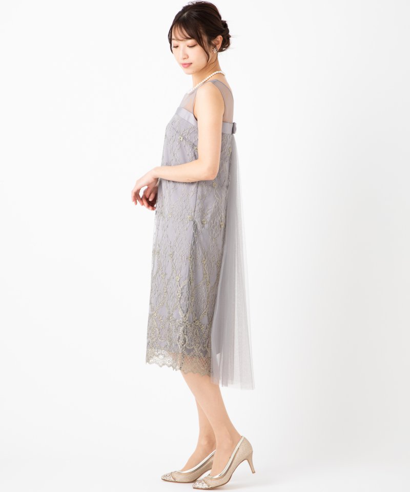 GRACE CONTINENTAL グレースコンチネンタル バックチュールレース