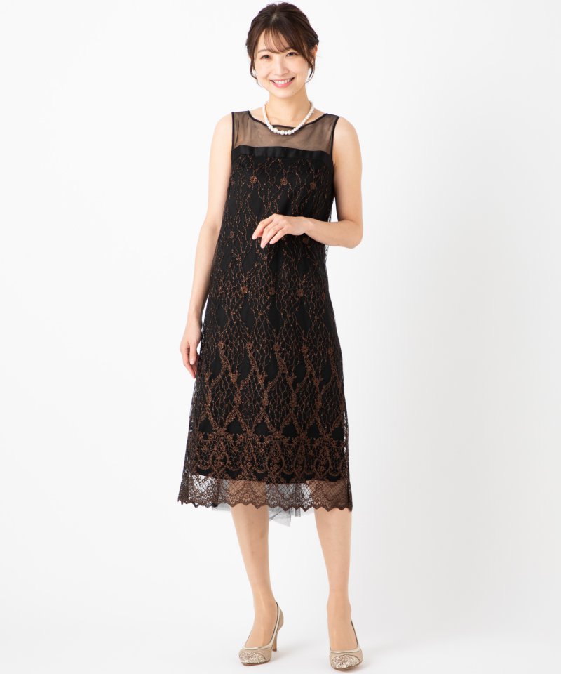 GRACE CONTINENTAL グレースコンチネンタル バックチュールレース