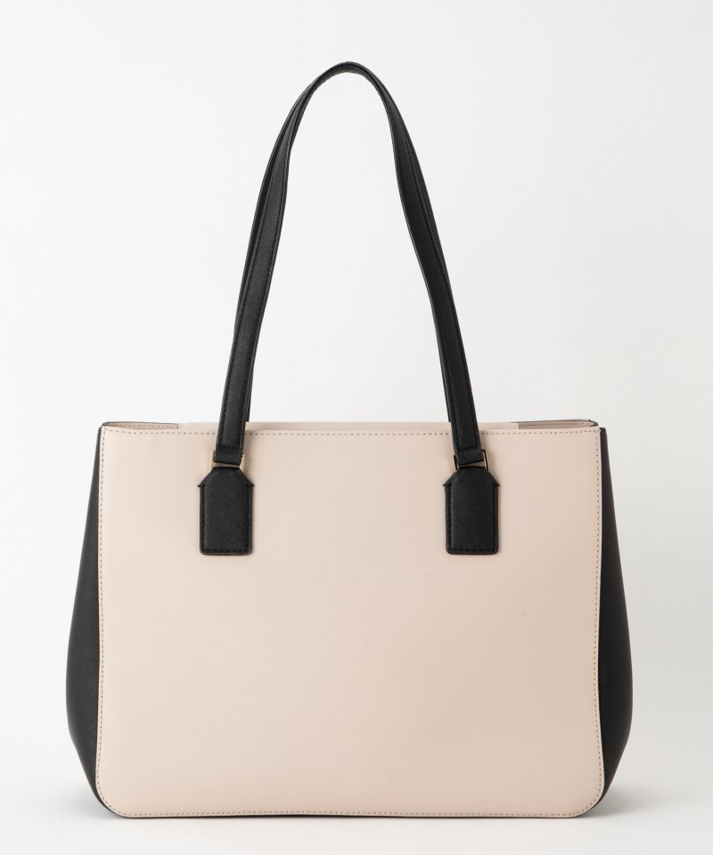 kate spade ケイトスペード サフィアーノレザーバイカートートバッグ