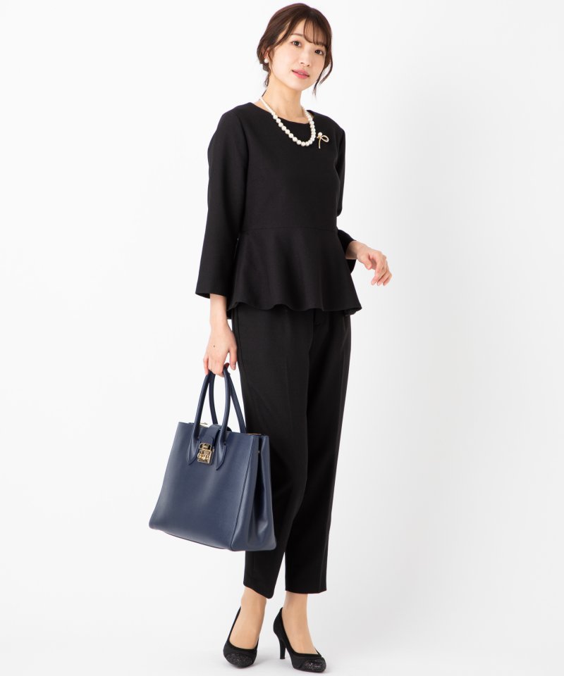 FURLA フルラ メトロポリス2WAYバッグ ネイビー系 | 結婚式パーティー