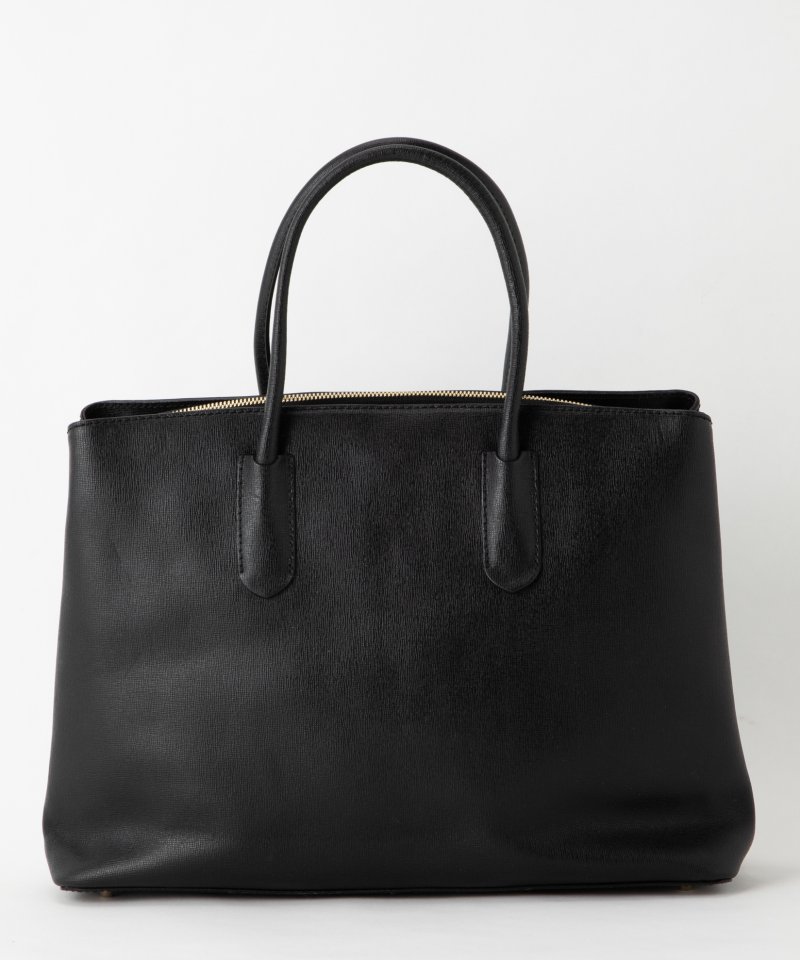 FURLA フルラ サフィアーノレザー2WAYショルダーバッグ ブラック系