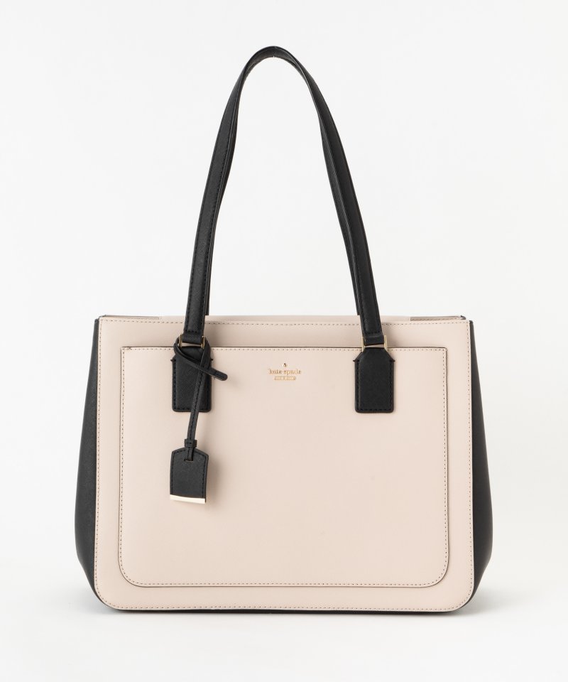 kate spade ケイトスペード サフィアーノレザーバイカートートバッグ