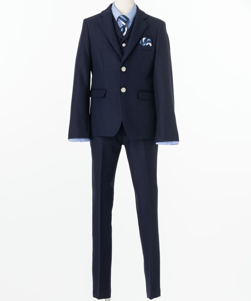 green label relaxing 【ジュニアスーツ4点SET】ソリッドジャケット