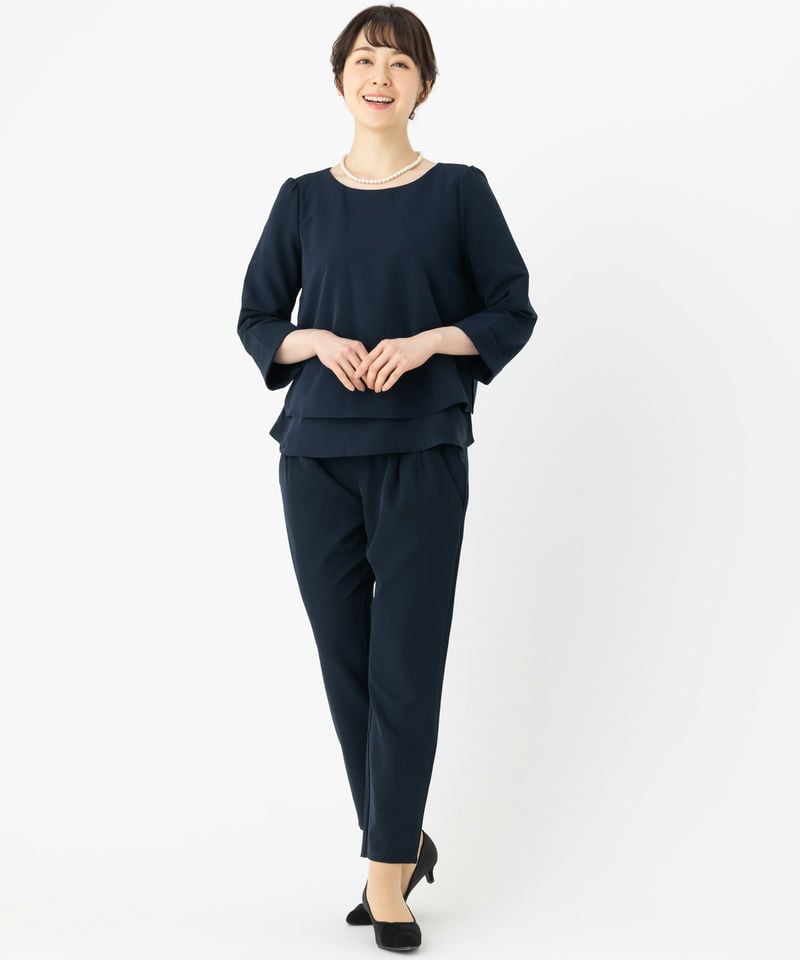 Select Shop 【授乳・マタニティスーツ2点SET】ストレッチジョーゼット