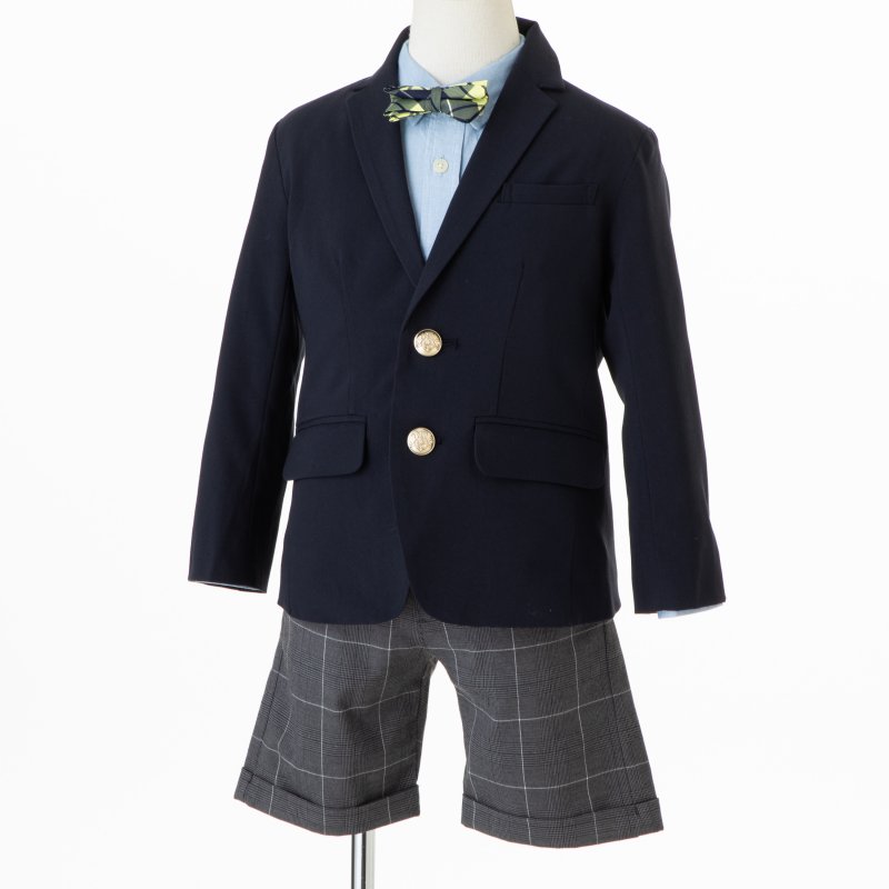 【美品】ビーミングバイビームス　フォーマル スーツセット　男の子　130 B:MING by BEAMS 【キッズスーツ4点SET】ビーミングバイビームス