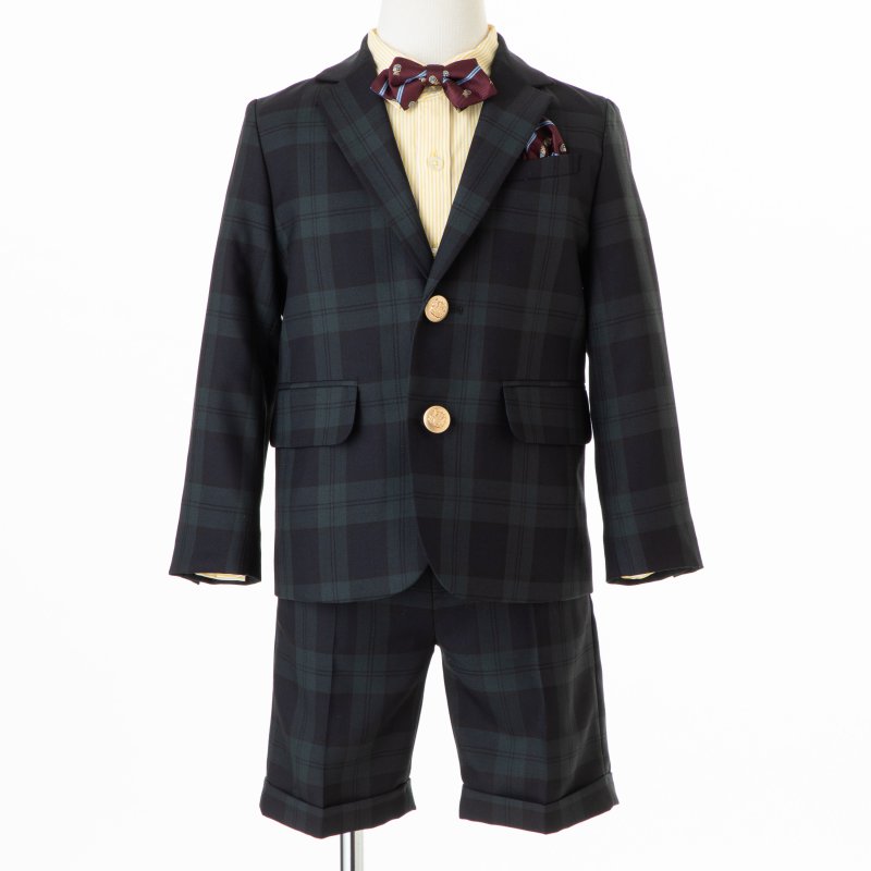 新品未使用　グリーンレーベルリラクシング　スーツセット120センチ green label relaxing / グリーンレーベル リラクシング （メンズ