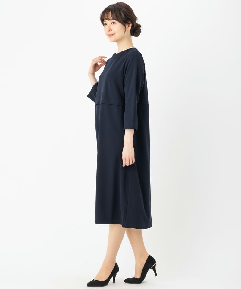 MELROSE claire 【スーツ2点SET】スラブツイードジャケット&ワンピース