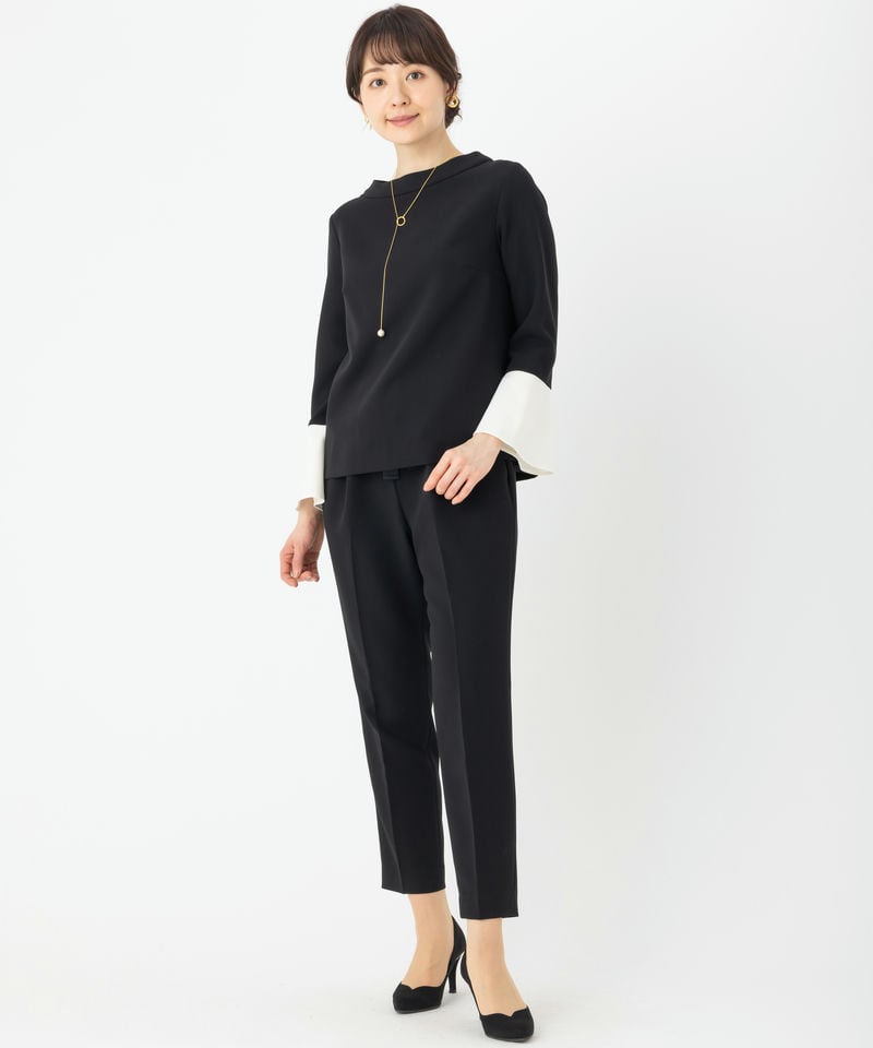 23区 【プレミアムスーツ2点SET】トリアセダブルジョーゼット