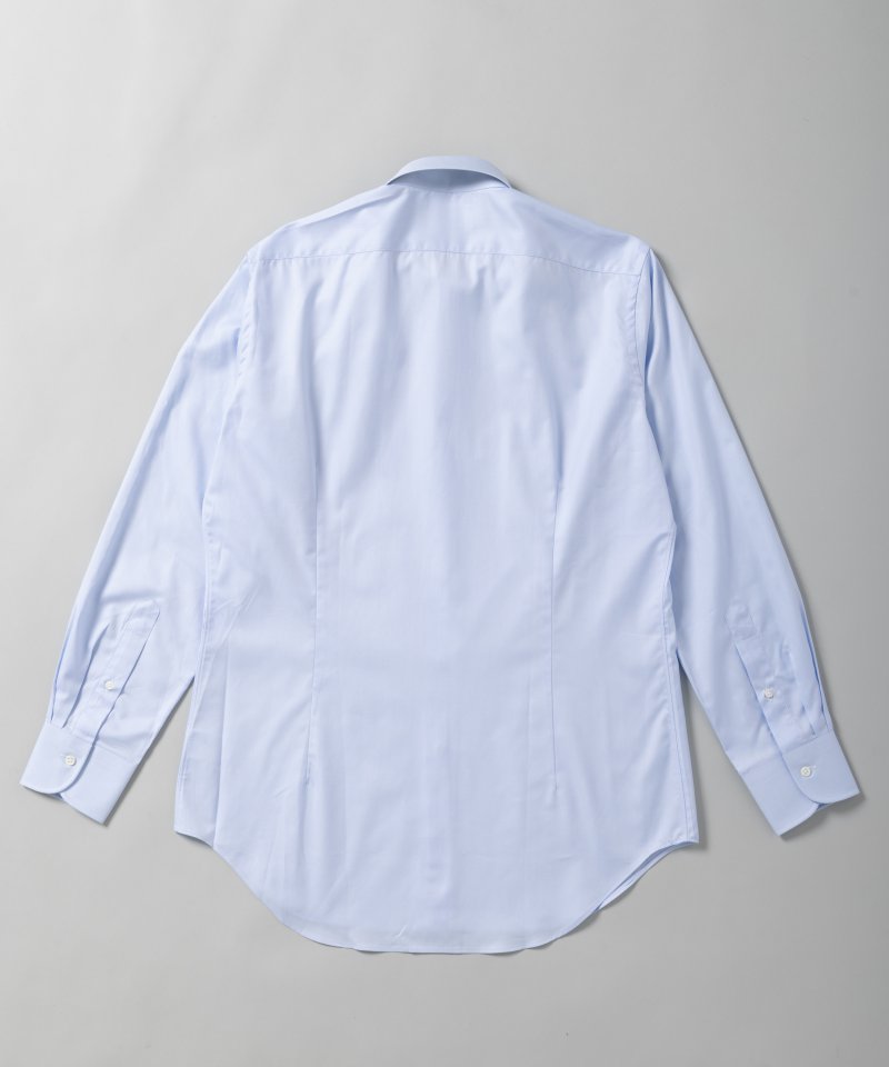 Maker's Shirt 鎌倉 フランチェーゼ・マイクロツイルシャツ ブルー系