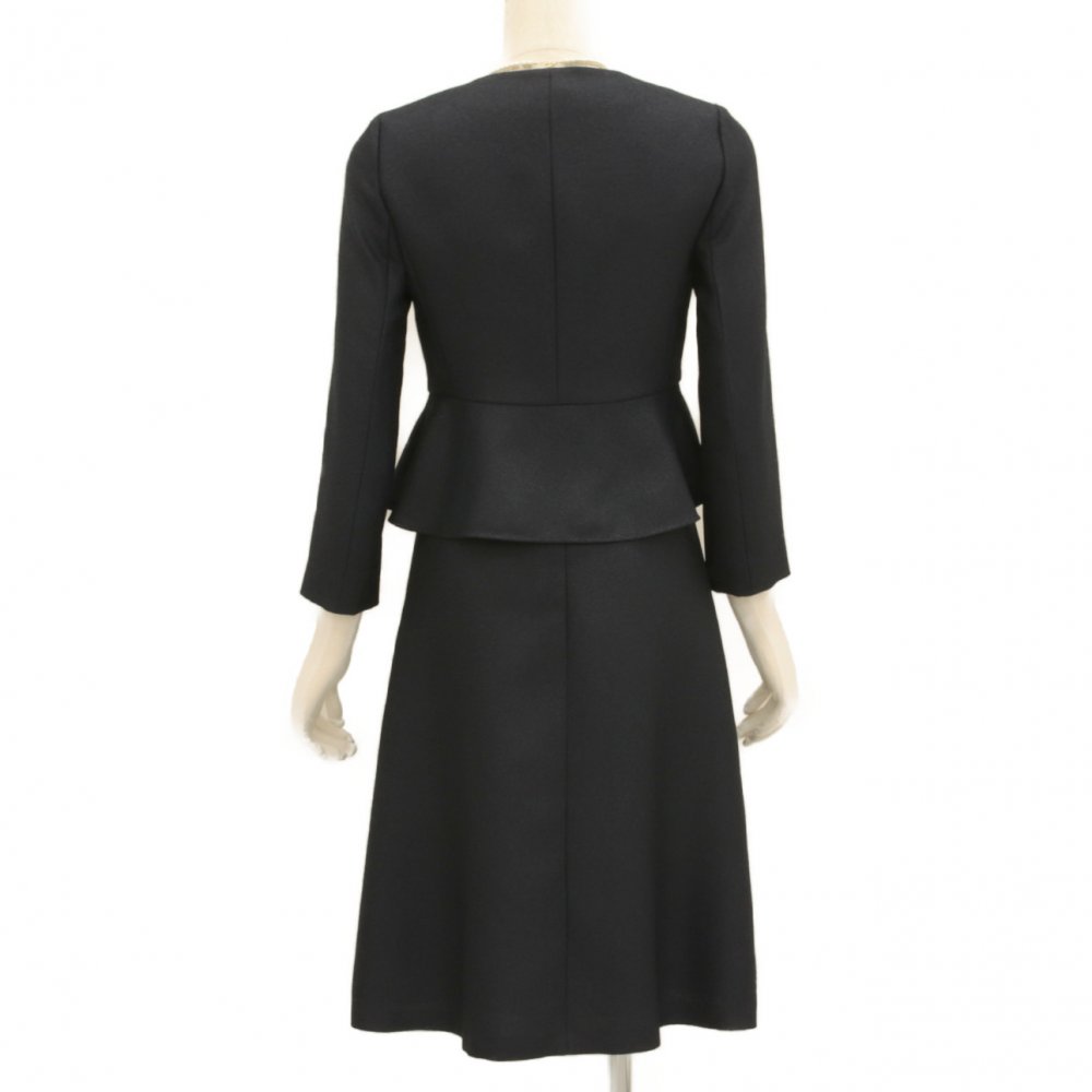 ANAYI 【スーツ2点SET】アナイ セレモニーワンピーススーツ ネイビー系