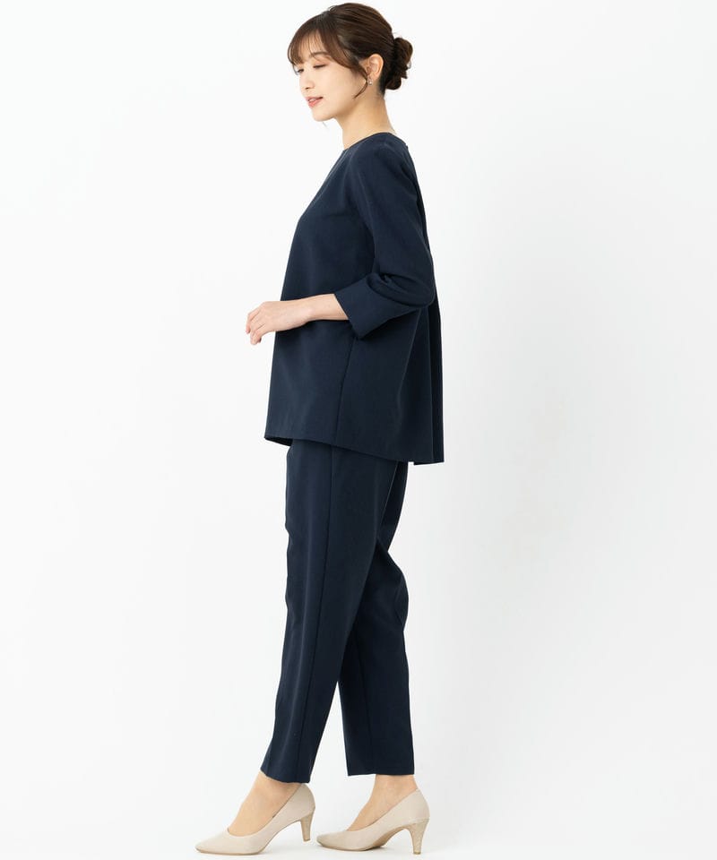B:MING by BEAMS 【スーツ2点SET】バックタックチュニックトップス