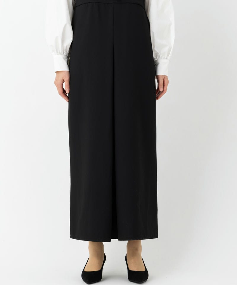 B:MING by BEAMS 【スーツ2点SET】Vネックサロペット&ボウタイブラウス