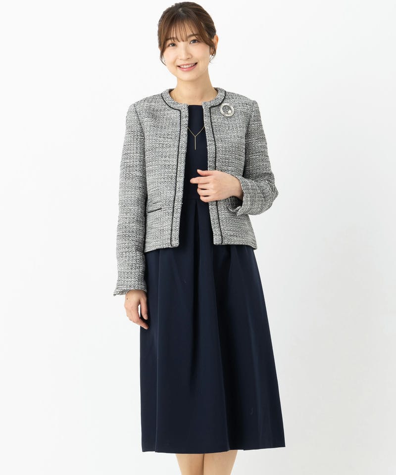 B:MING by BEAMS 【スーツ3点SET】ハニカムツイードジャケット+