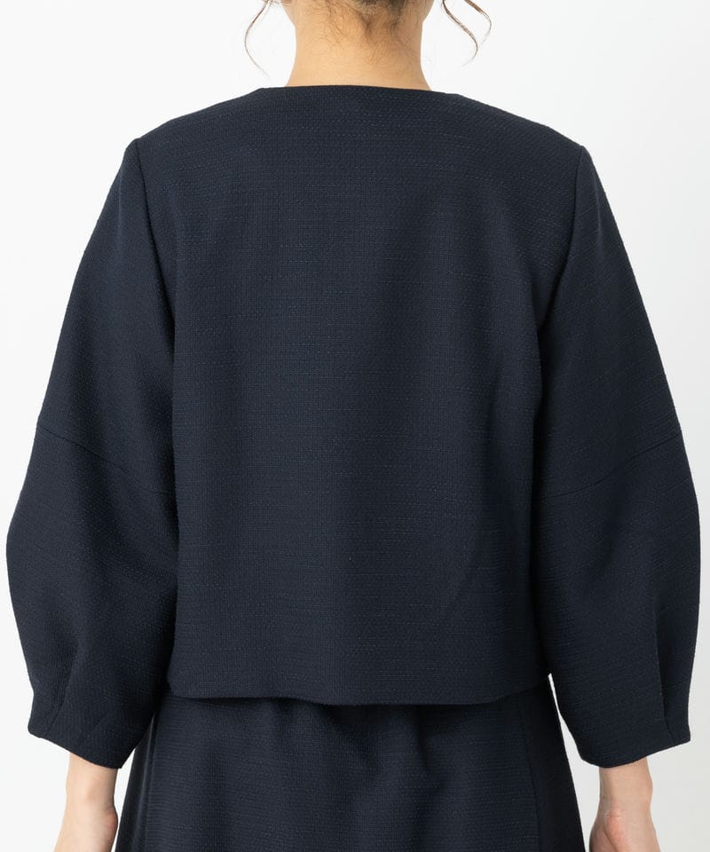 ビームスB:MING BY BEAMS ハニカム ツイード ジャケットNAVY B:MING by BEAMS 【スーツ3点SET】ハニカムツイードジャケット+