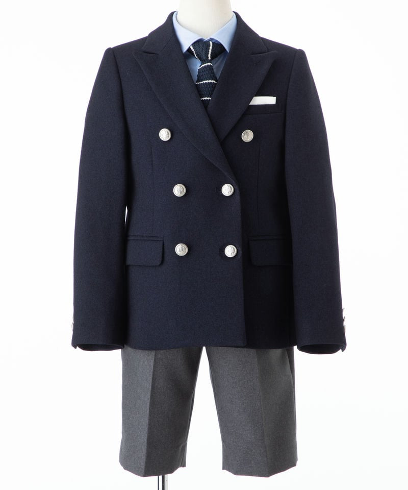 green label relaxing 【キッズスーツ5点SET】ソリッドジャケット