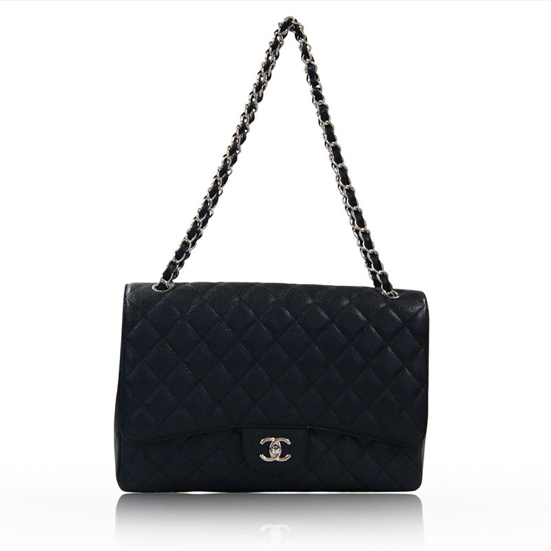 CHANEL シャネル マトラッセ キャビアスキン ショルダーバッグ 