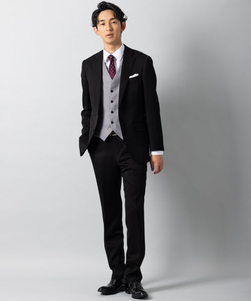 Select Shop TX3ピースフォーマルスーツ ブラック系 | 結婚式