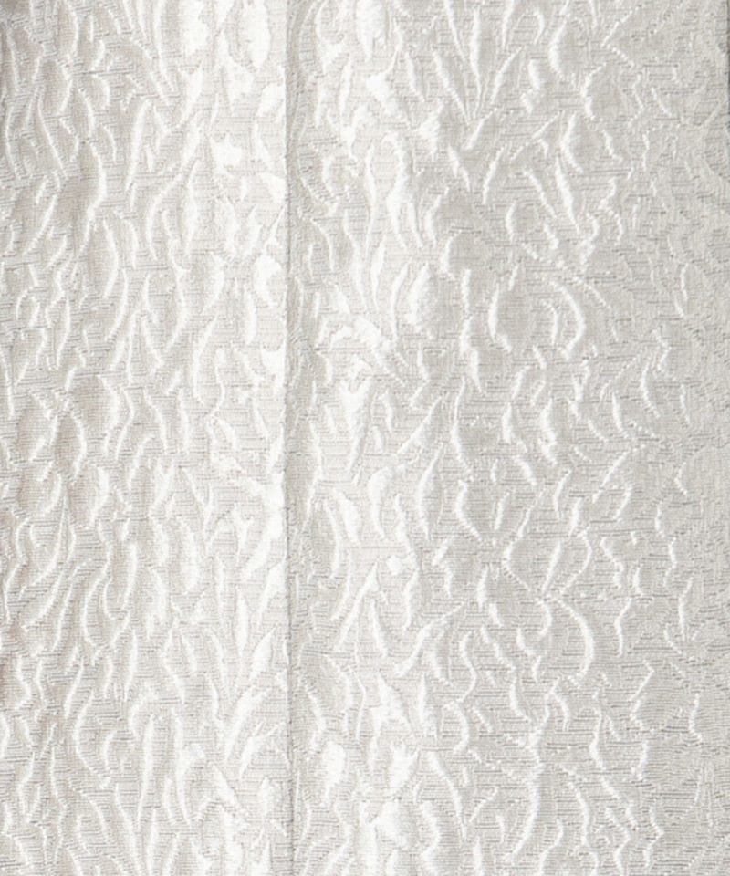 FRAY I.D フレイアイディー スモールフラワージャガードドレス グレー