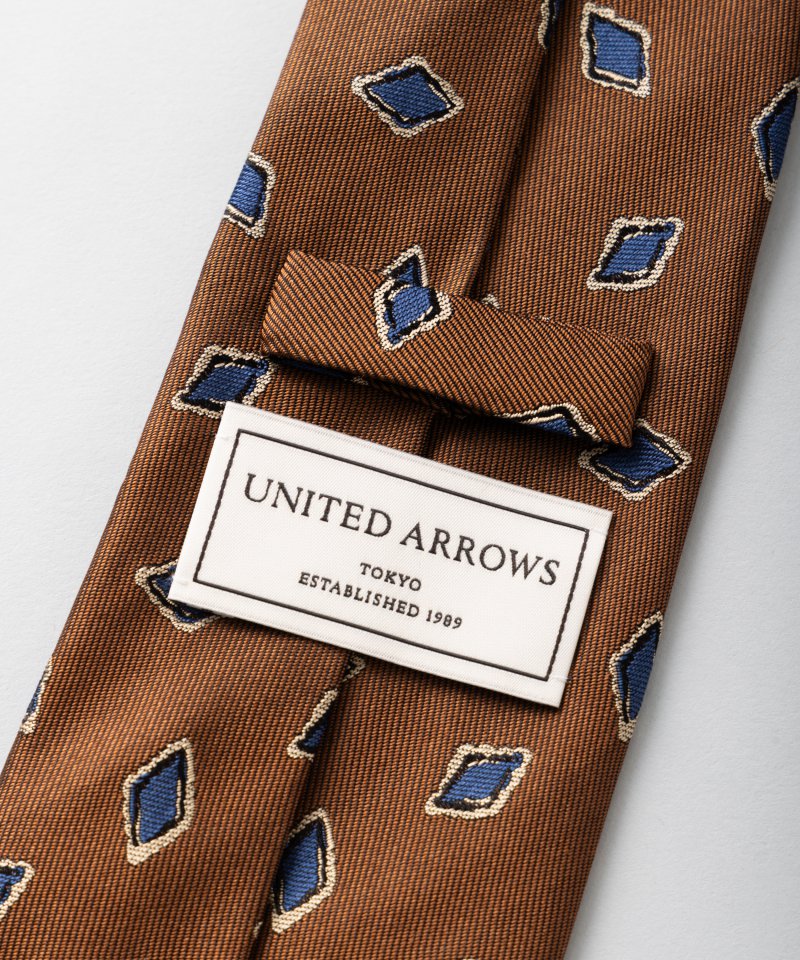 UNITED ARROWS ユナイテッドアローズ 【セット】小紋ネクタイ&シルク