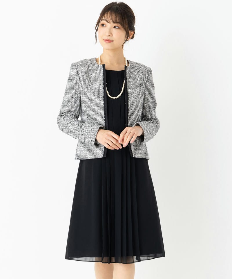 組曲 【プレミアムスーツ2点set】クミキョク ジャケット+ワンピース