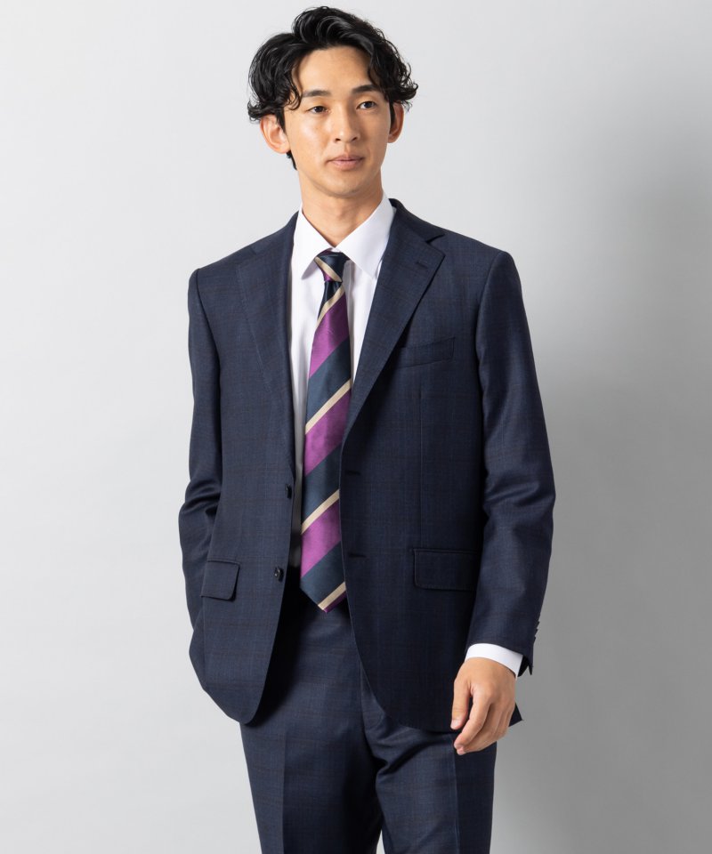 ONLY オンリー REDA社・FLEXOダブルブレスト2ピ―ススーツ グレー系