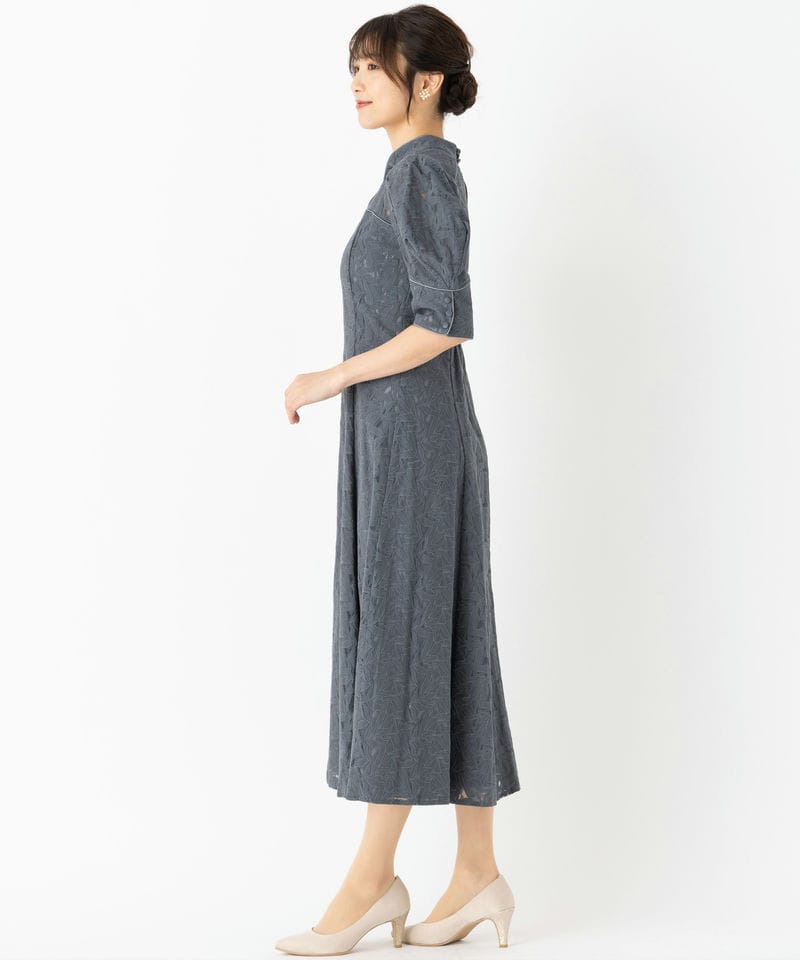 ANDRESD アンドレスド クロスアクセントドレス その他 x ブルー系