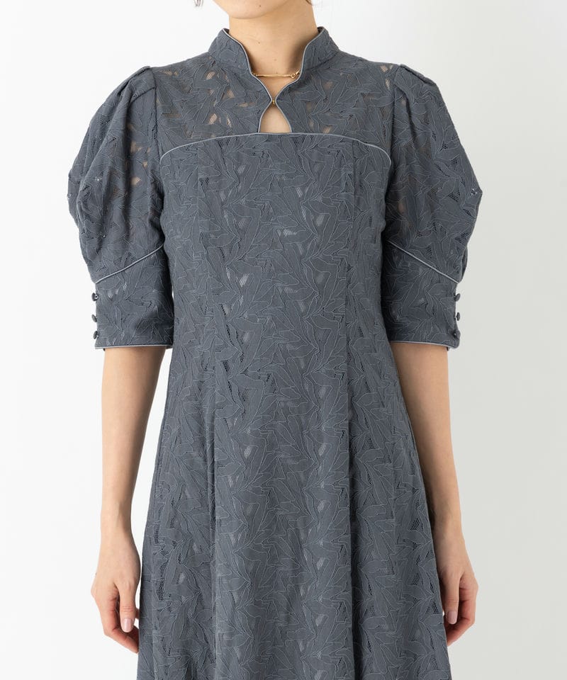 ANDRESD アンドレスド クロスアクセントドレス その他 x ブルー系
