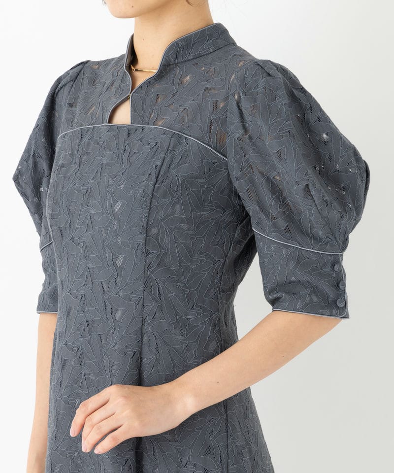 ANDRESD アンドレスド クロスアクセントドレス その他 x ブルー系