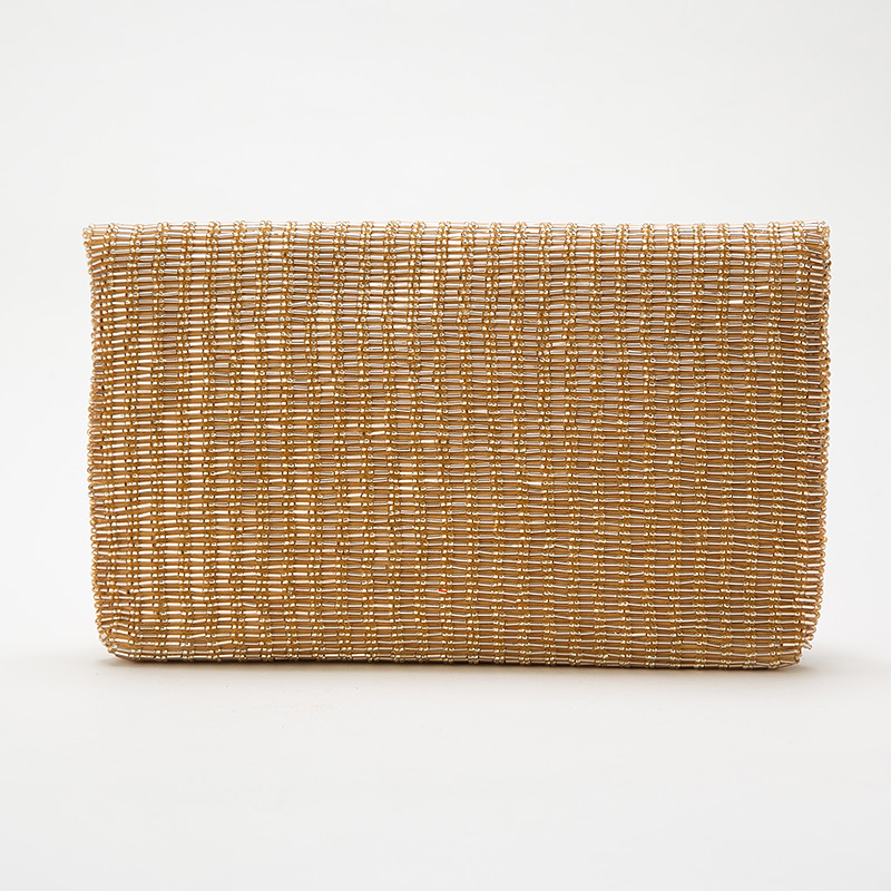 UNITED ARROWS パーティーバッグ UNITED ARROWS ユナイテッドアローズ UPCB BEADED クラッチバッグ