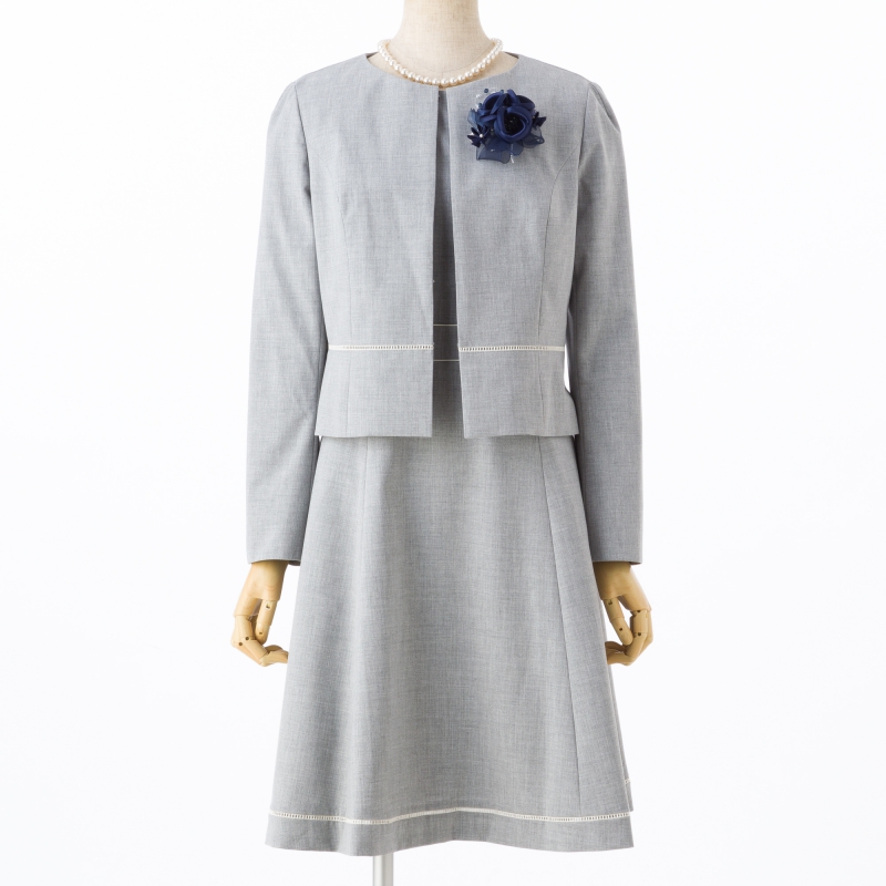 TOCCA 【プレミアムスーツ2点SET】トッカ グレー系 | 結婚式パーティー