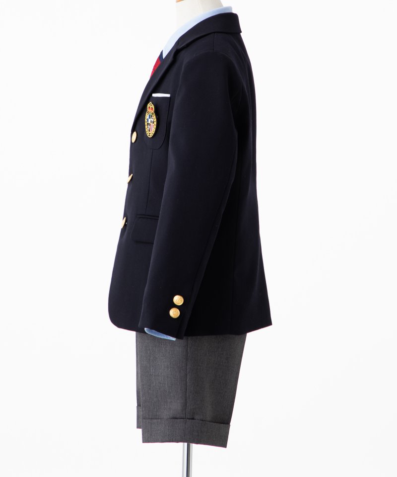 ビームス　キッズ男の子　フォーマルスーツ　入学式　4点セット　ネイビー　120 こどもビームス 【キッズスーツ4点SET】こどもビームス その他 x