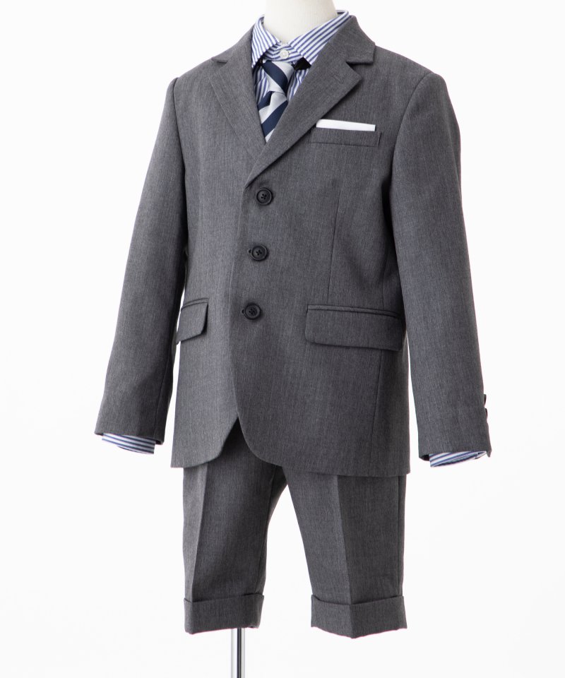 こどもビームス 【キッズスーツ4点SET】こどもビームス グレー系