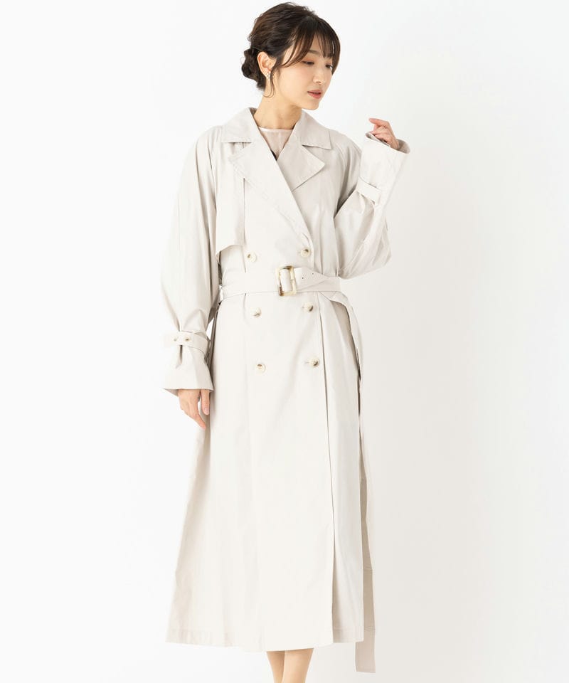 SNIDEL スナイデル バックタックフレアトレンチコート その他 x