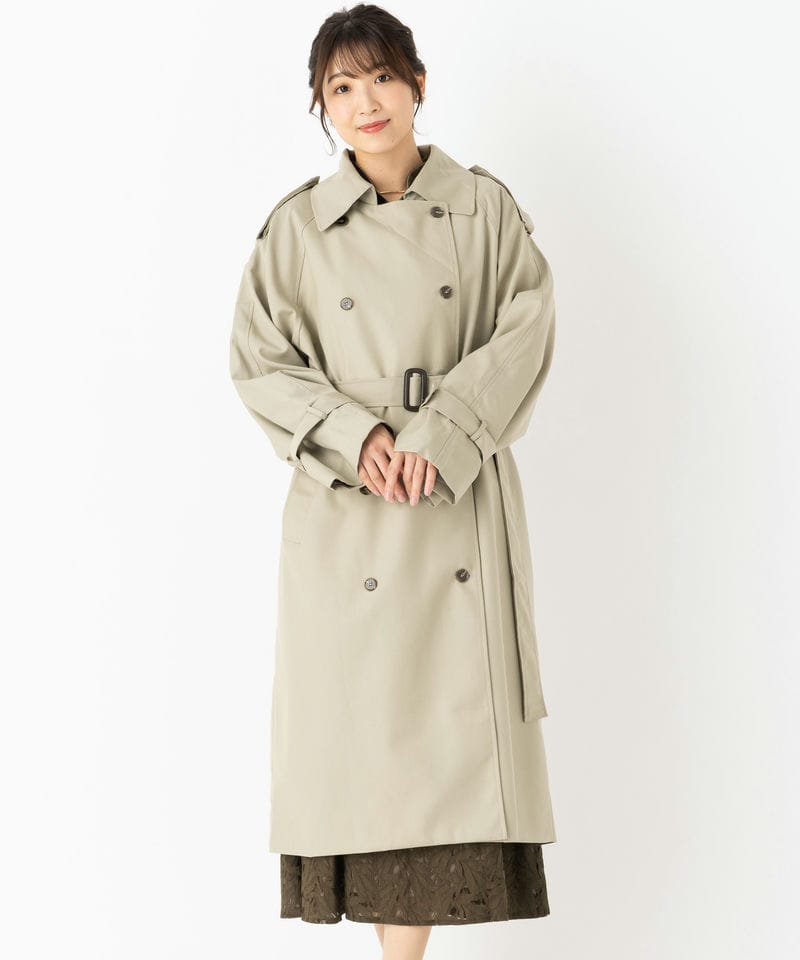 Select Shop ライトトレンチコート グレー系 | 結婚式パーティーの