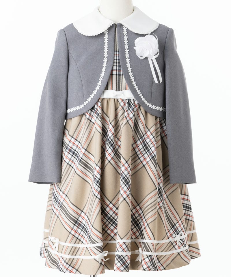 any FAM 【キッズスーツ3点SET】エニファム 裾刺繍アンサンブル